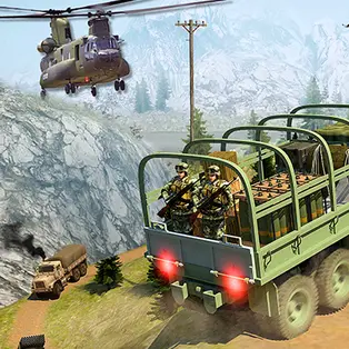 Army Cargo Transport Driving Online