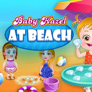 Baby Hazel at Beach