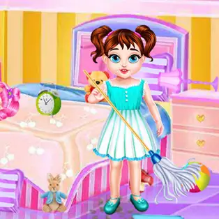Baby Taylor Messy Home Clean Up