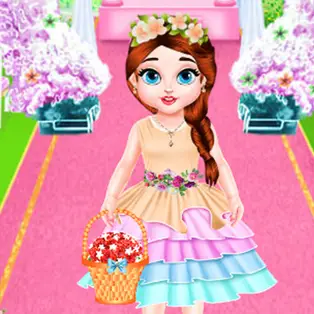 Baby Taylor Wedding Flower Girl