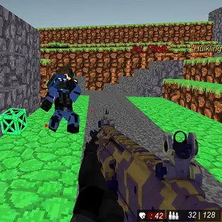 Blocky combat Wars Advanced SWAT