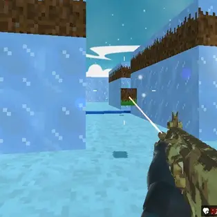 Blocky Swat Shooting IceWorld Multiplayer