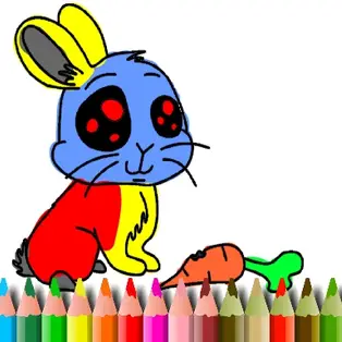 BTS Rabbit Coloring Book