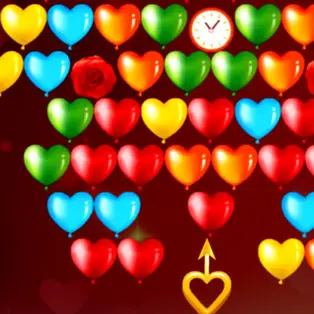Bubble Shooter Valentines