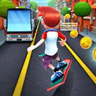 Bus Rush - Bus Surfer
							
