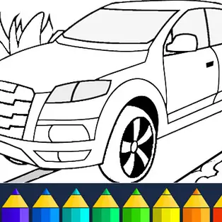 Cars Coloring Game