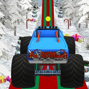 Christmas Monster Lastwagen