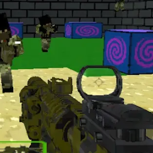 Combat Pixel Arena 3D Infinity