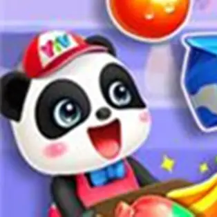 Cute Panda Supermarket - Fun Shopping