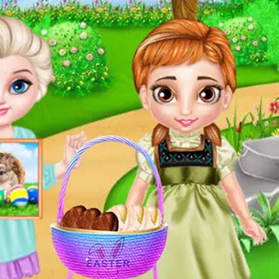 Frozen Baby Happy Easter