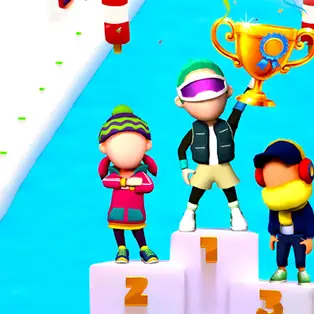 Fun Race On Ice