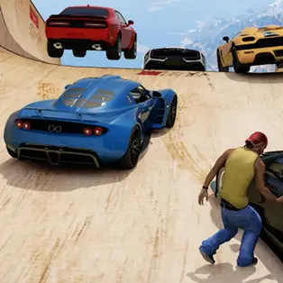 Gta V Stunt - Sky Driver 2