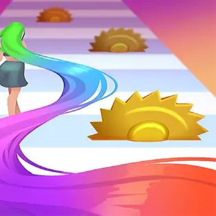 Hair Challenge 3D game