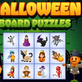 Halloween Board Puzzles