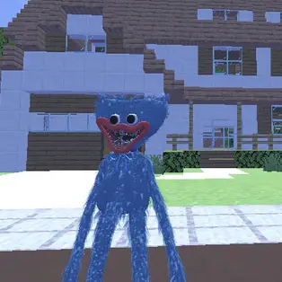 Huggy Wuggy in Minecraft