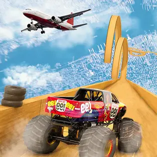 IMPOSSIBLE MONSTER TRUCK 3D STUNT