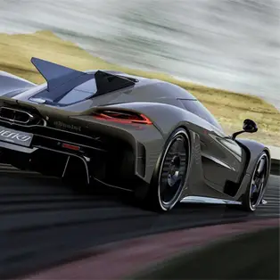 Koenigsegg Jesko Absolut Slide