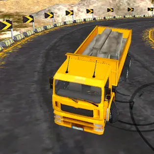 Long Trailer Truck Cargo Truck Simulator Game