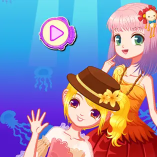 Mermaid Princess Dress Up Salon