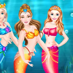 Mermaid Style Dress Up