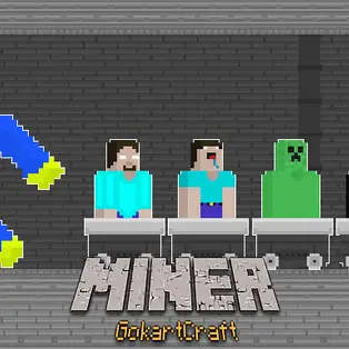 Miner GokartCraft - 4 Player