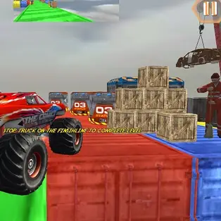 Monster Truck Driving Stunt Game Sim