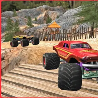 Monster Truck Offroad Driving Game