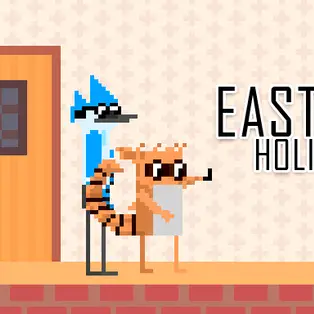 Mordecai and Rigby Easter Holiday