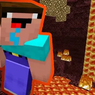 Noob Parkour : Nether