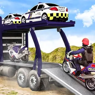 Offroad Police Cargo Transport
