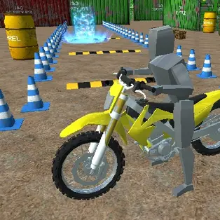 Parking Bike 3D Game