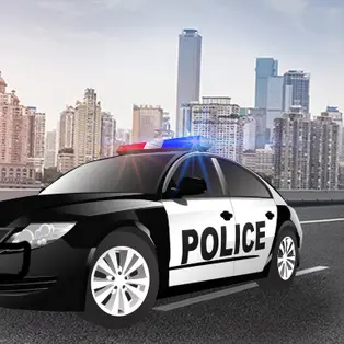 Police Car Drive