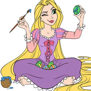 Princess Easter Egg