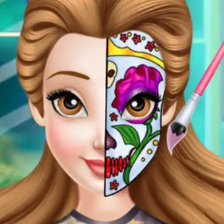 Princess Face Painting Trend