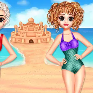 Princess Summer Sand Castle