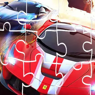 Racing Crash Jigsaw