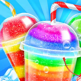 Rainbow Frozen Slushy Truck
