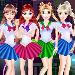 Sailor Girl Battle Outfit