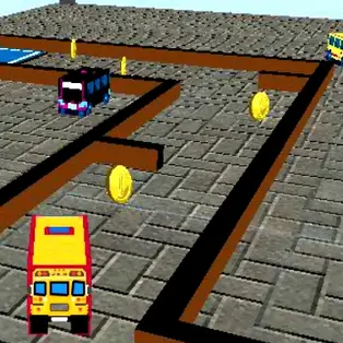School Bus 3D Parking