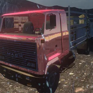 Simulated Truck Driving