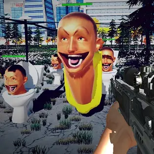 Sniper Survival Skibidi Toilet