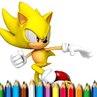Sonic Coloring Book