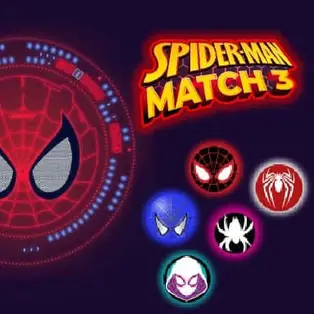 Spiderman Match 3 Puzzle