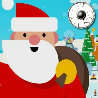 Spinny Santa Claus