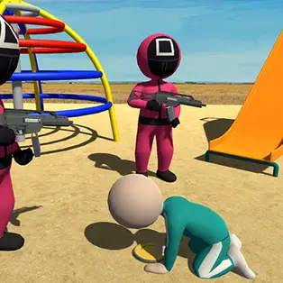 Squid Game Dalgona Candy 3D