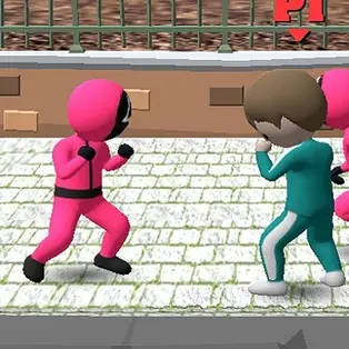 Squid Game Multiplayer Fighting
							