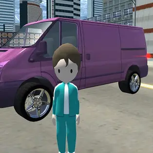 Squid Gamer City Driving Gang