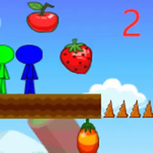 Stickman Bros In Fruit Island 2