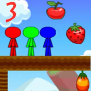 Stickman Bros In Fruit Island 3
