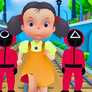 Subway Squid Game 3D - Subway Runner